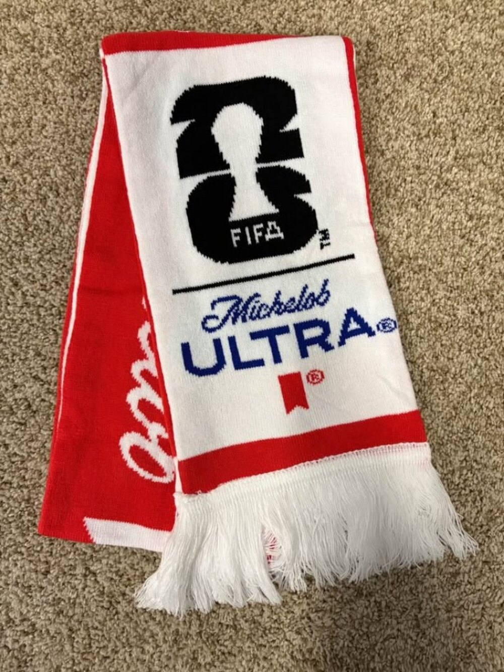 NEW! Michelob Ultra x FIFA 2026 Scarf